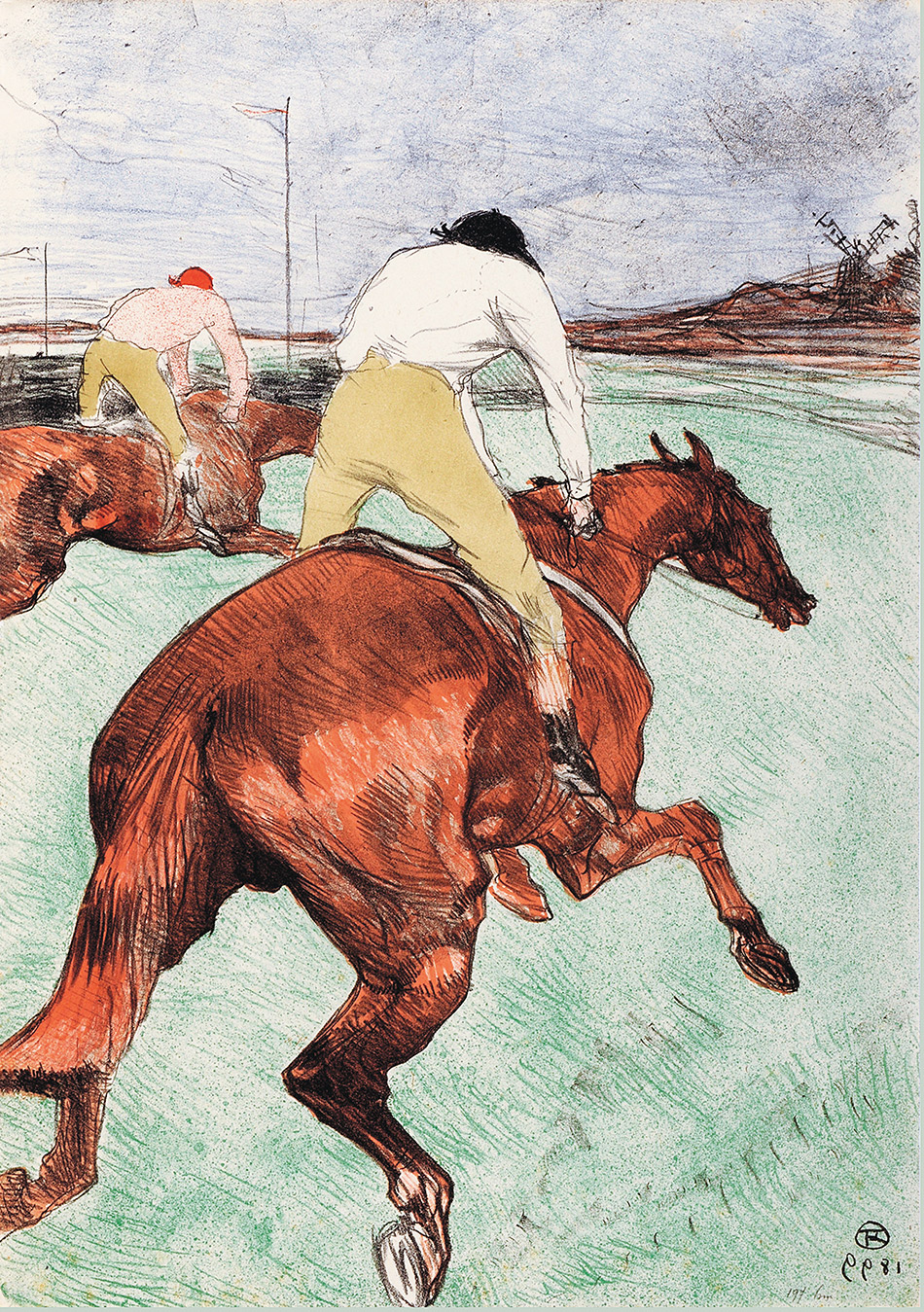 Henri de Toulouse-Lautrec_The Jockey