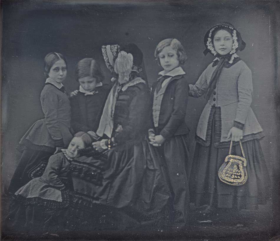 Queen Victoria and Children, January 19, 1852_William Edward Kilburn_950 W