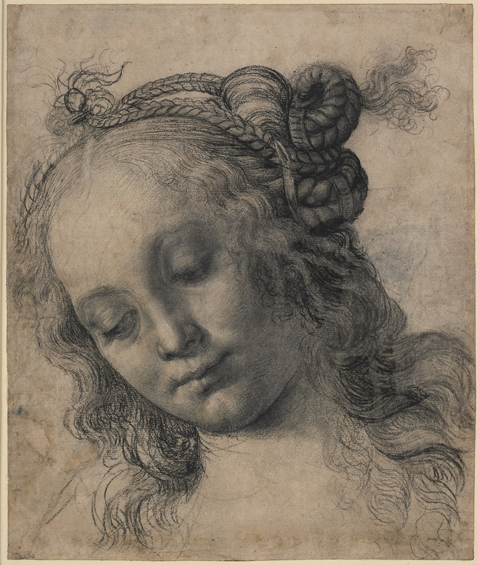 Andrea-del-Verrocchio_Head-of-a-Woman-with-Braided-Hair--recto_950-W