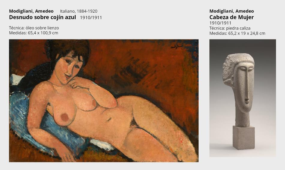 12 modigliani desnudo y escultura