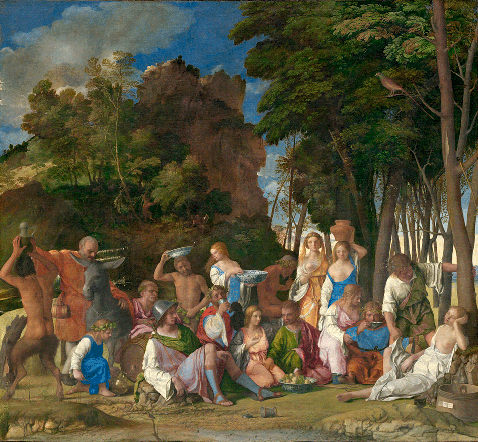 Bellini, Giovanni_Titian_The Feast of the Gods_widener-joseph-early-collection_national-gallery-of-art_washington-dc