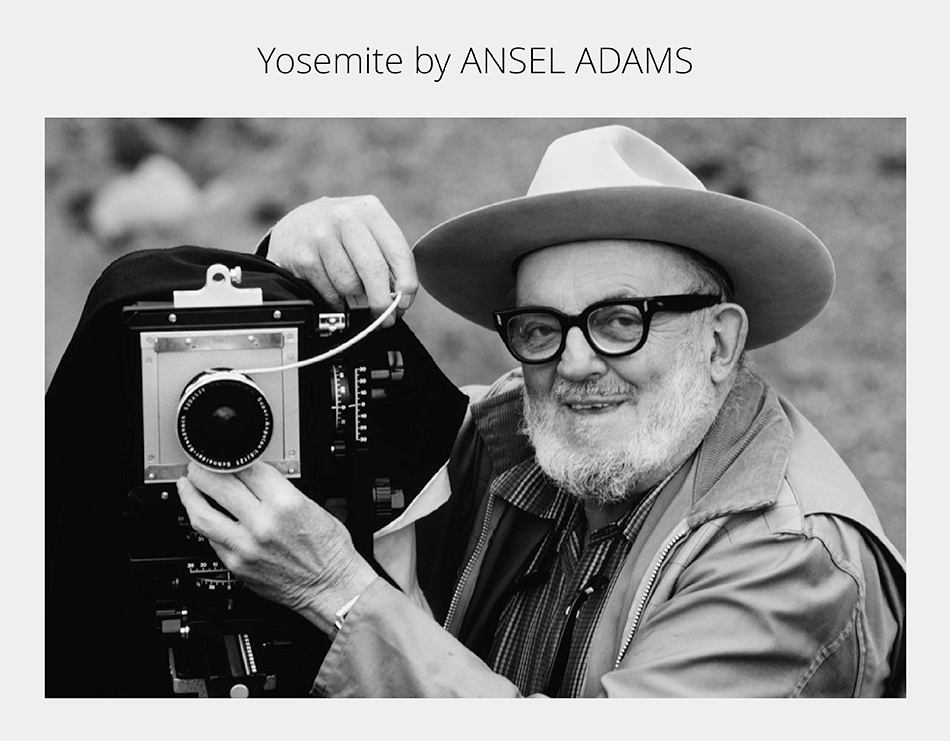 Ansel Adams Portrait Photography