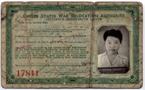 ruth asawa identification document