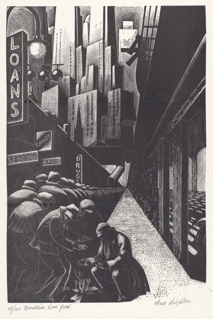 The Urban Scene: 1920–1950 – Patrons