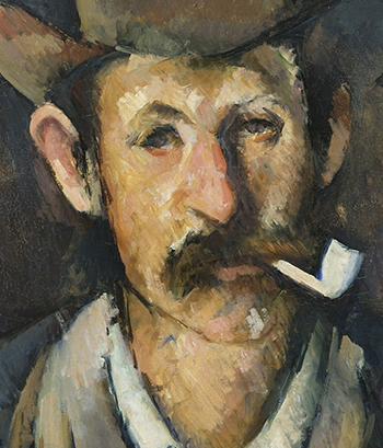Man with a Pipe', circa 1892-1896, Paul Cézanne