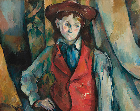 1888–1890_Paul-Cézanne_Boy-in-a-Red-Waistcoat_450_w