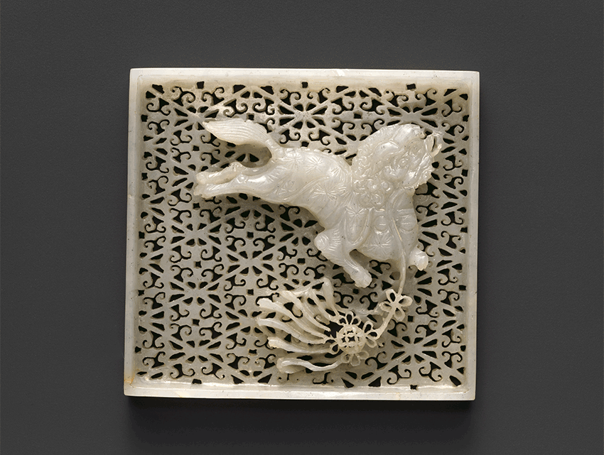 Belt plaque_China,16th–17th century_Jade. The Metropolitan Museum of Art_850 W