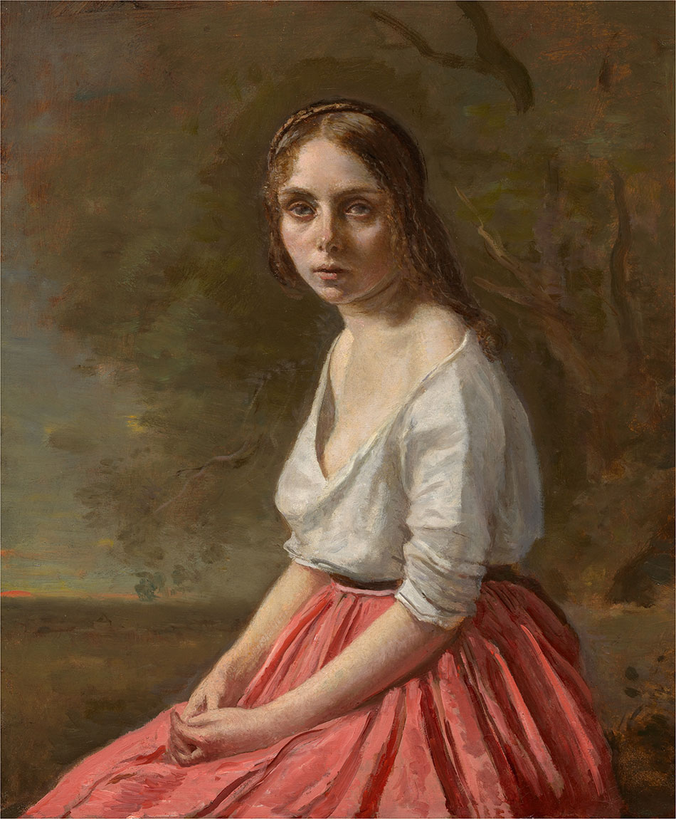 Jean-Baptiste-Camille-Corot_Young-Woman-in-a-Pink-Skirt-c.-1845–1850_950