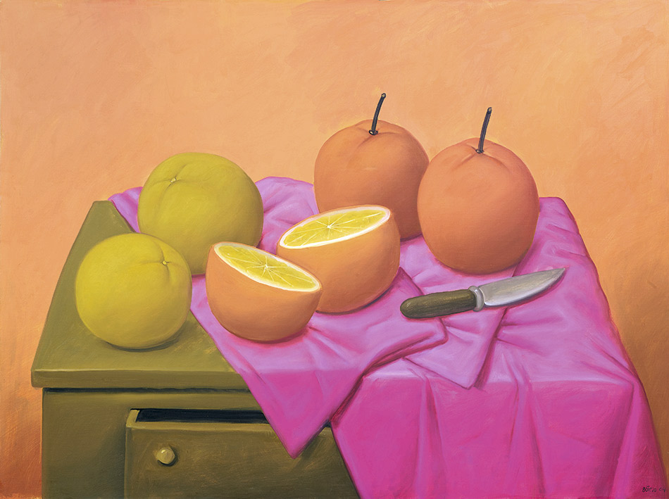 Fernando-Botero---Oranges---2004---oil-on-canvas---Courtesy-Custot-Gallery-Dubai-and-the-artist_950w