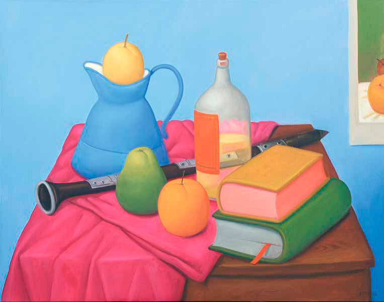 Still-life-on-blue-with-clarinette-2012_Oil-on-canvas_99-x-126-cm_764w