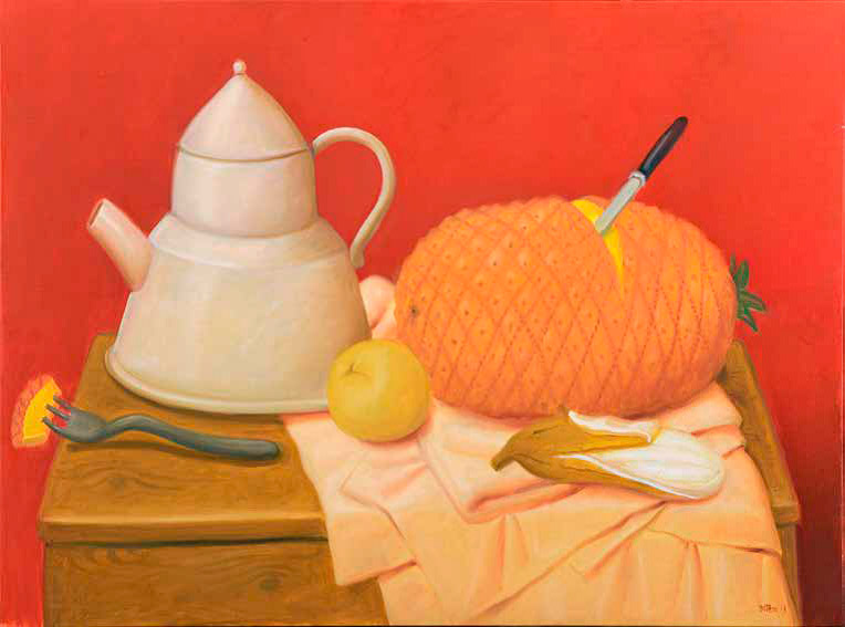 Still-life-with-pineapple_2013_Oil-on-canvas_72-x-97-cm_764w