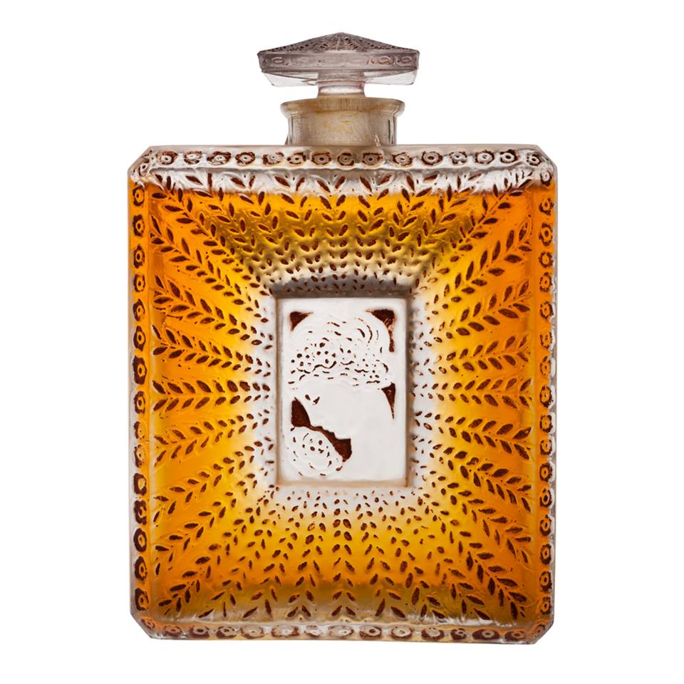 1920 CIRCA _Have you seen this bottle created by René Lalique for La Belle Saison by Houbigant in our L'invention du parfum moderne exhibition