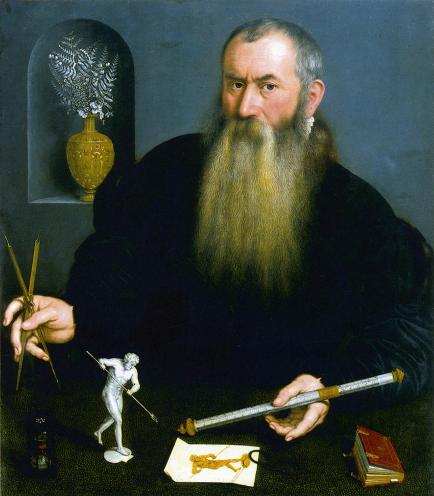 Wenzel Jamnitzer (1508-1585), by Nicolas Neufchatel
