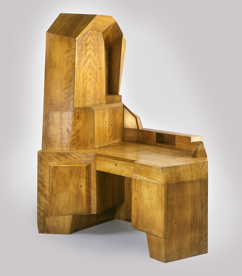 B__Desk with light, 1925–35. Camillo Cerri -Italian, 1896–1980- August Tobler, maker -Swiss, 1899–1975_850 W