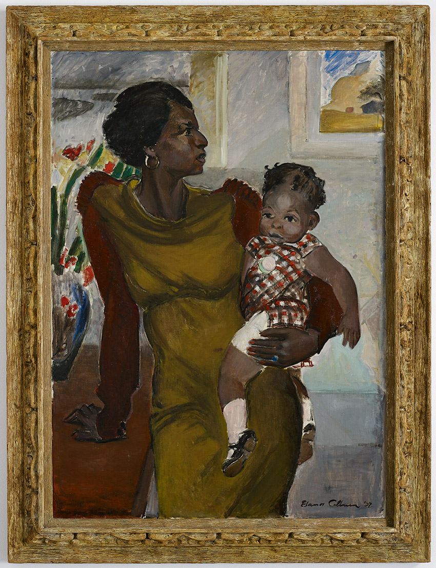 E__Painting, Harlem, 1937 Elanor Colburn_850 W