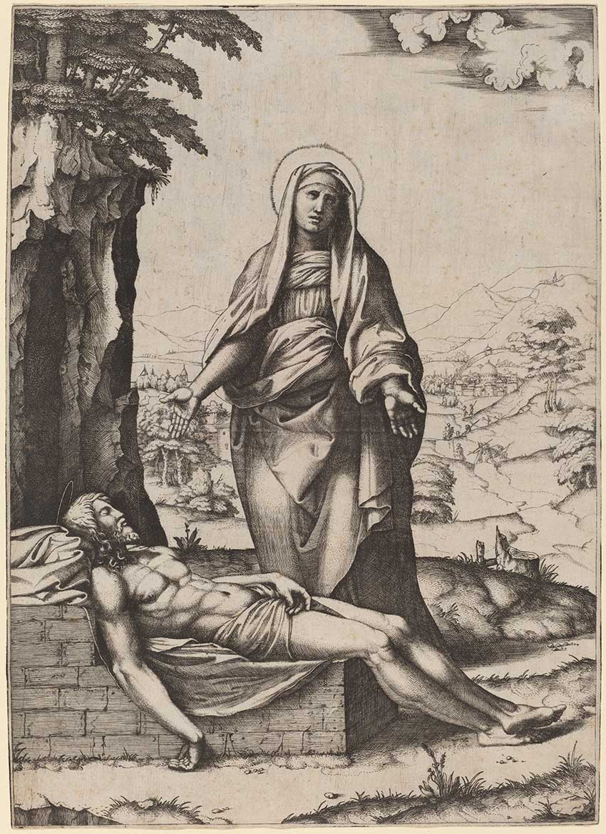 Marcantonio-Raimondi-after-Raphael_The-Lamentation-of-the-Virgin,-1510_5366-016