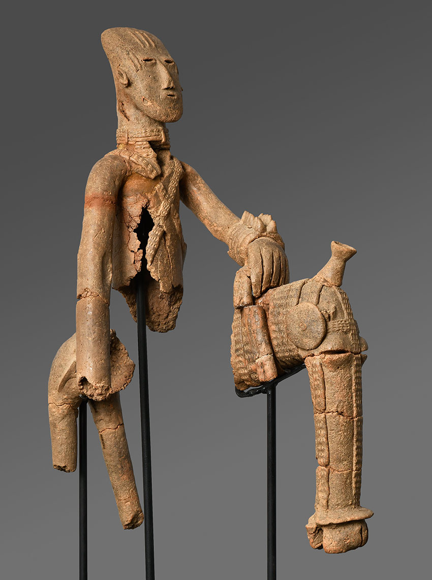 Equestrian. Bura-Asinda-Sikka Site, Niger. 3rd–10th century_African Art