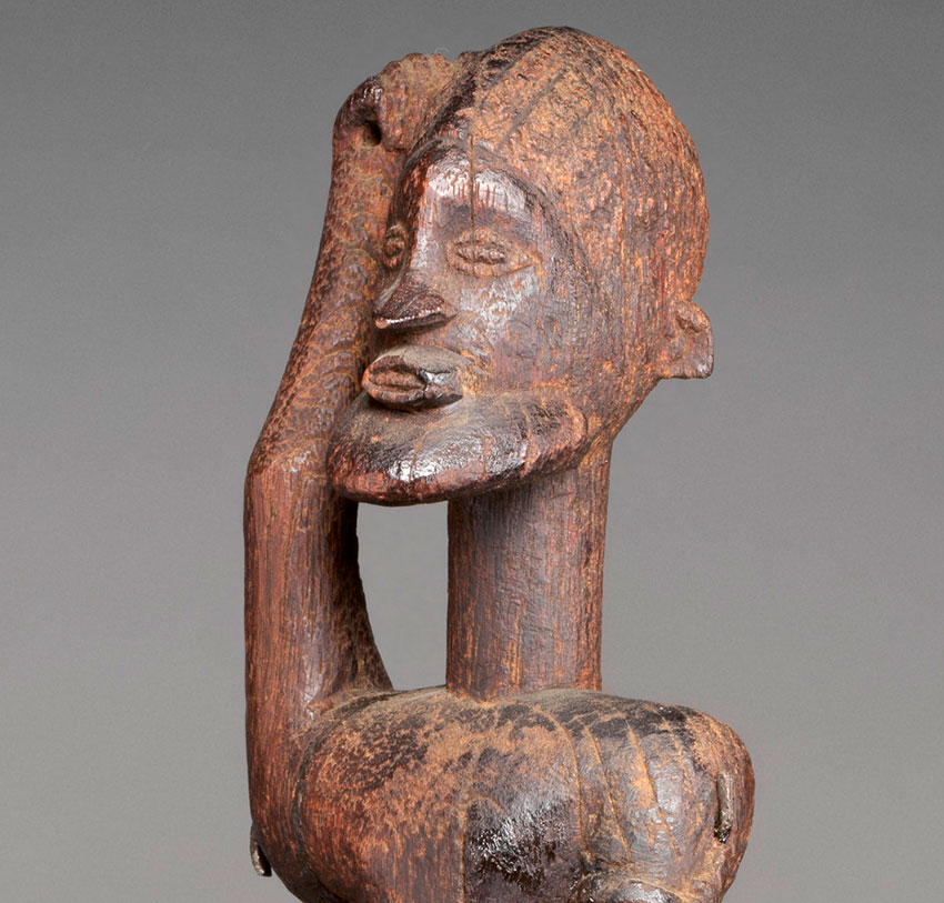 Equestrian. Mali, Dogon peoples. 16th–18th century. Wood_detail 1_African Art