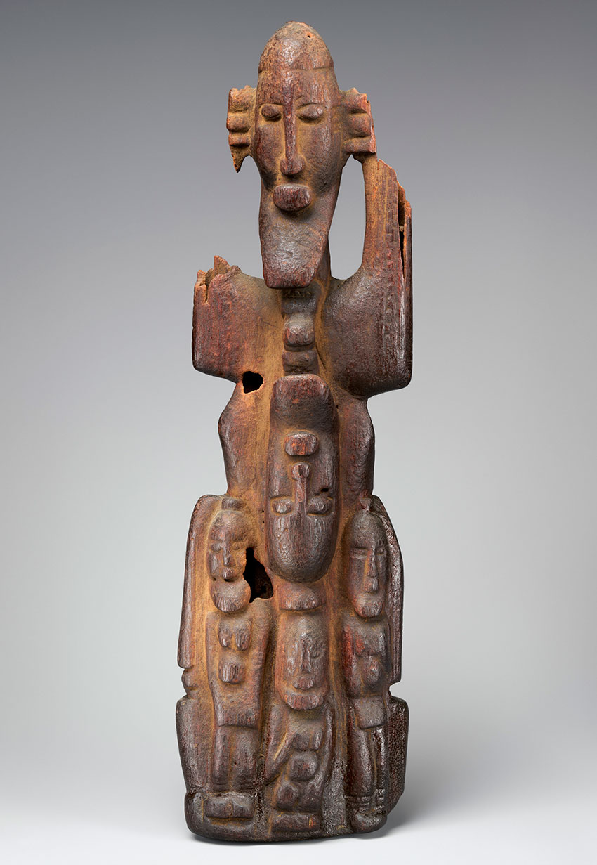 Figure Group. Mali, Soninke or Dogon peoples. 16th–19th century. Wood_African Art