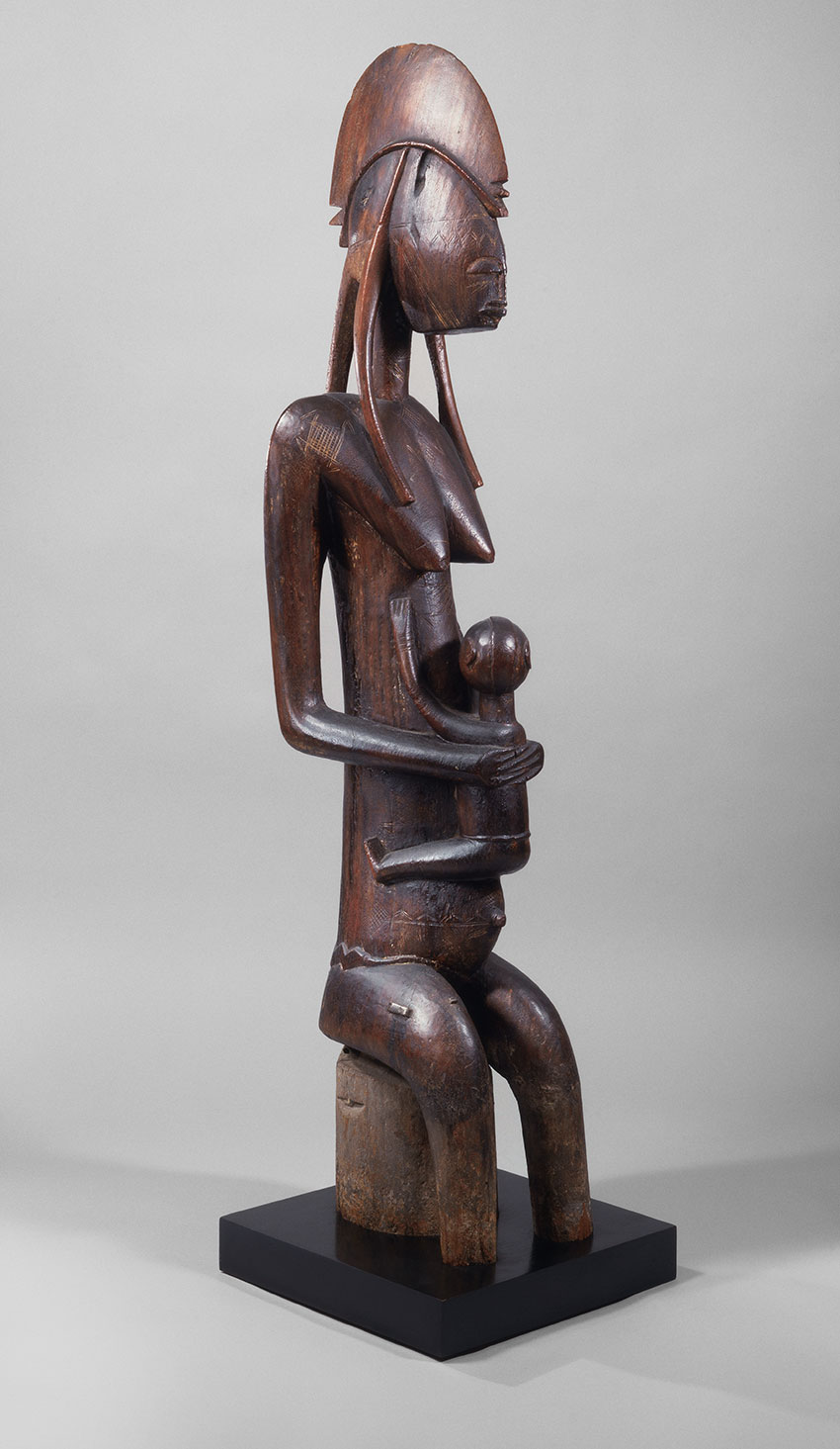 Mother and Child. Mali, Bamana peoples. 15th–early 20th century. Wood_African Art