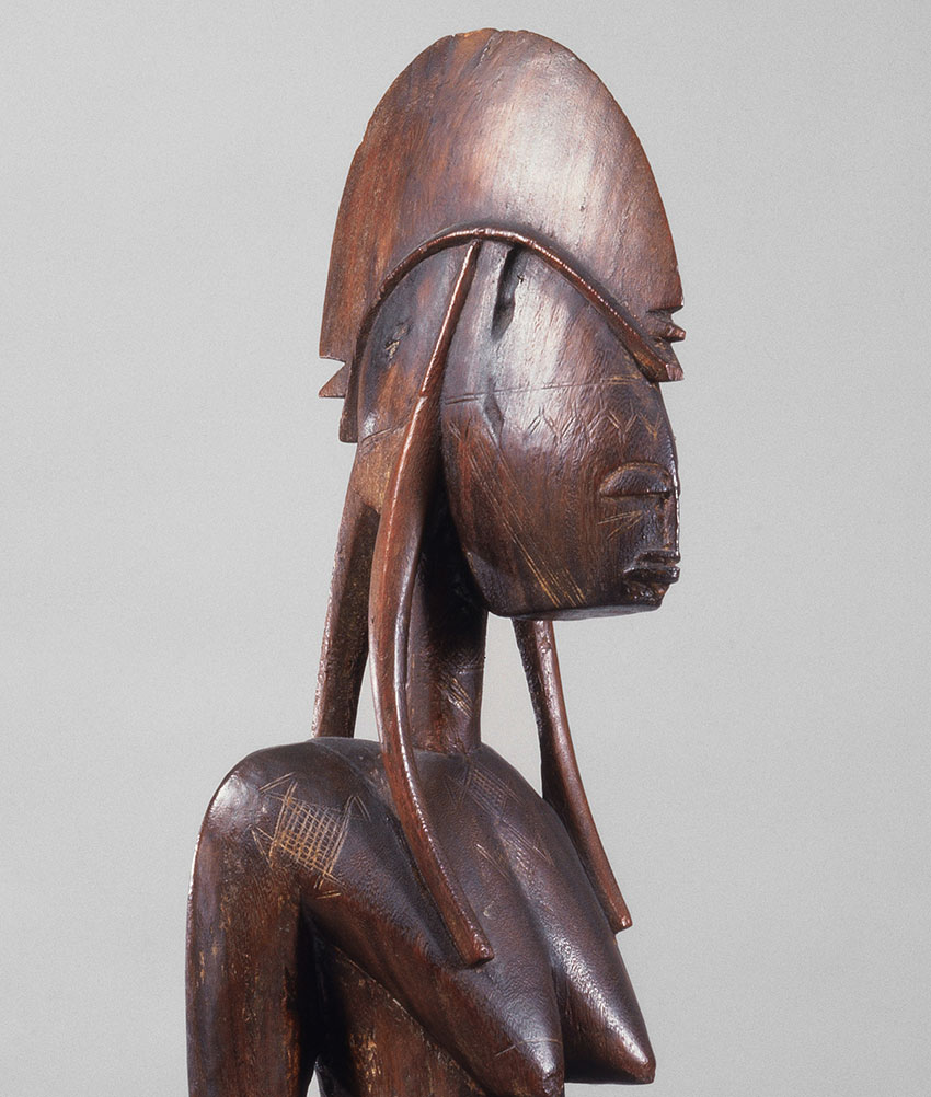 Mother and Child. Mali, Bamana peoples. 15th–early 20th century. Wood_detail 1_African Art
