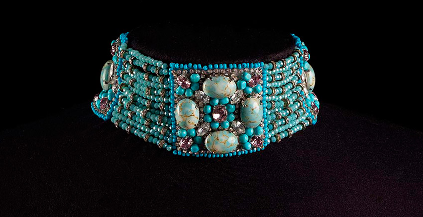 160. Choker, luneville embroidery-by-Johan-Luc-Katt