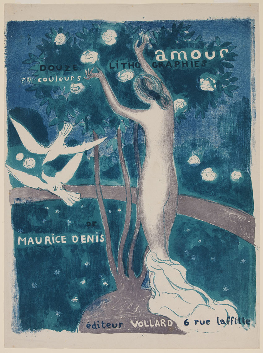 Maurice-Denis-_-Love-Twelve-Lithographs-in-Color-Cover,-1898