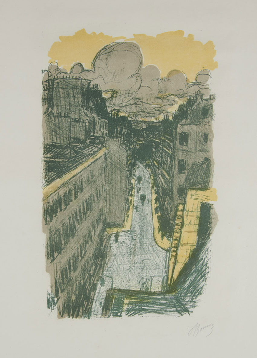 Pierre-Bonnard-_Some-Aspects-of-Life-in-Paris,-5-Street-Seen-from-Above-_Quelques-aspects-de-la-vie-parisienne-Rue-vue-d-en-haut_-c.1898