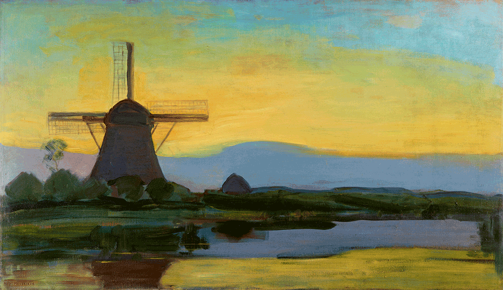 1907_08_ Piet Mondrian_Oostzijdse_mill_1907_08