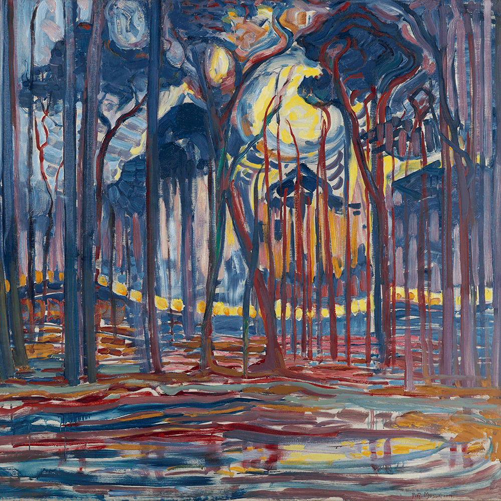 1908_Piet Mondrian_Bosch_1908