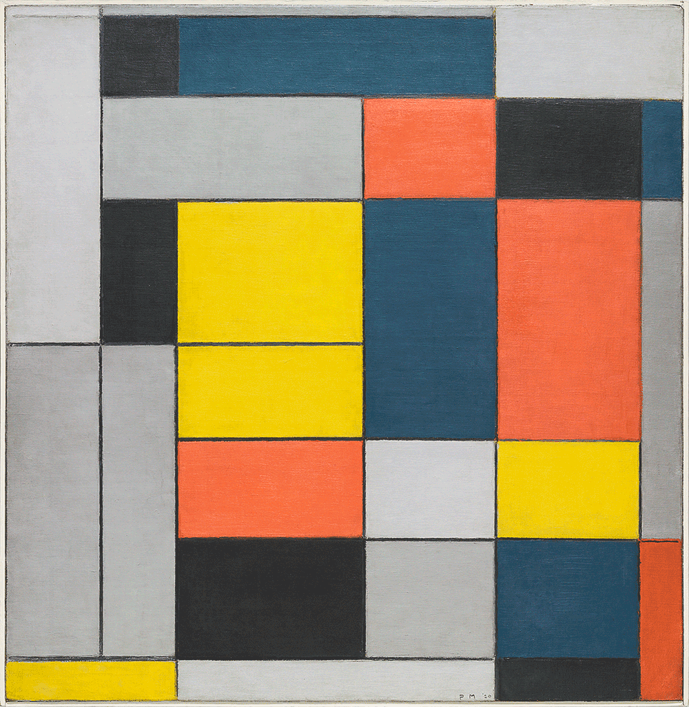 1920_Piet Mondrian_No-VI_Composition-No_1920