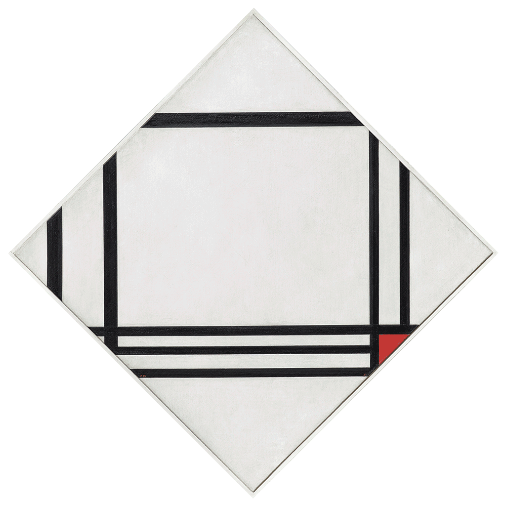 1938_Piet Mondrian_Rautenkomposition-mit-acht__1938