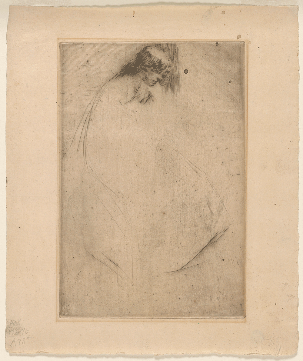James McNeill Whistler_Jo Bent Head, 1861_5158-035_W