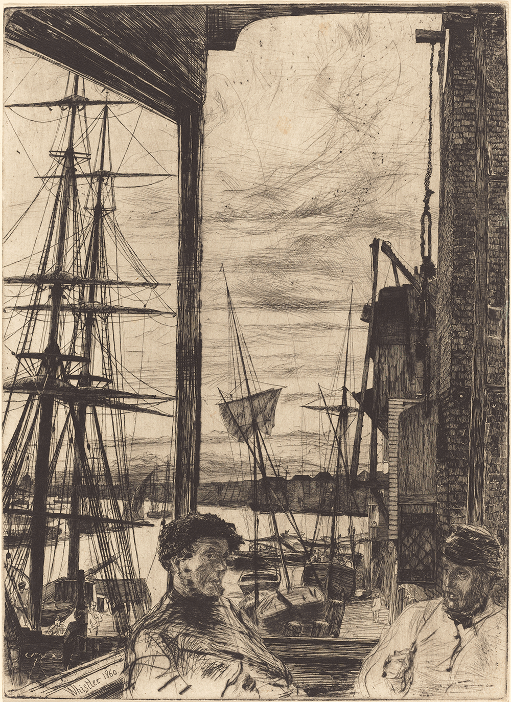 James McNeill Whistler_Rotherhithe, 1860_5158-064_W