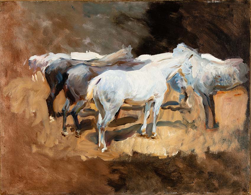 John Singer Sargent, Horses at Palma, Majorca 5313-092