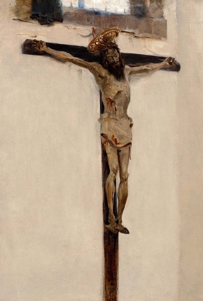 John Singer Sargent, Sketch of a Spanish Crucifix 5313-104