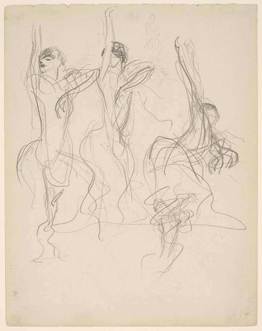 John Singer Sargent, Sketches of Spanish Dancers Performing 5313-159