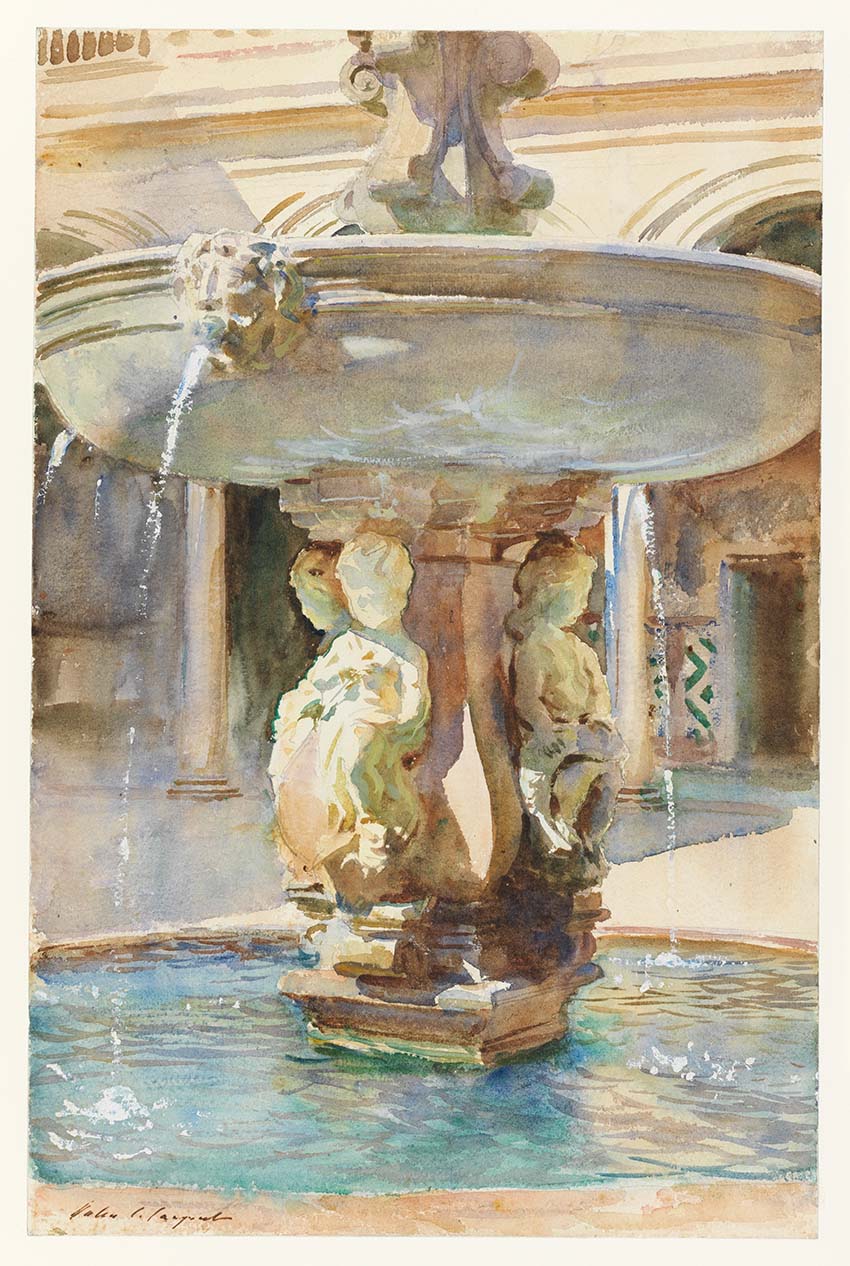 John Singer Sargent, Spanish Fountain 5313-202
