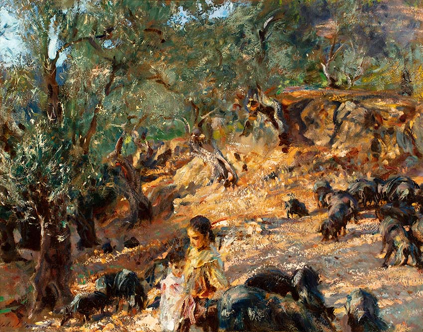 John Singer Sargent, Under the Olives 5313-019