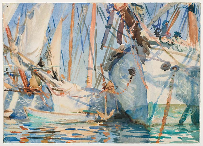 John Singer Sargent, White Ships 5313-010