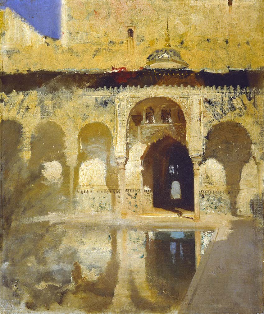 John Singer Sargent. Alhambra, Patio de los Arrayanes 5313-052