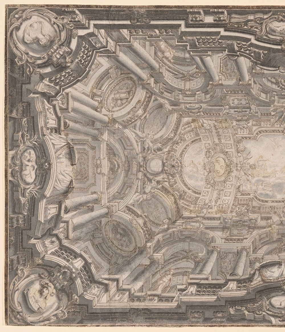 1720-1740_Ferdinando Galli Bibiena_A Grand Illusionistic Ceiling_DETAIL-1 5657-011