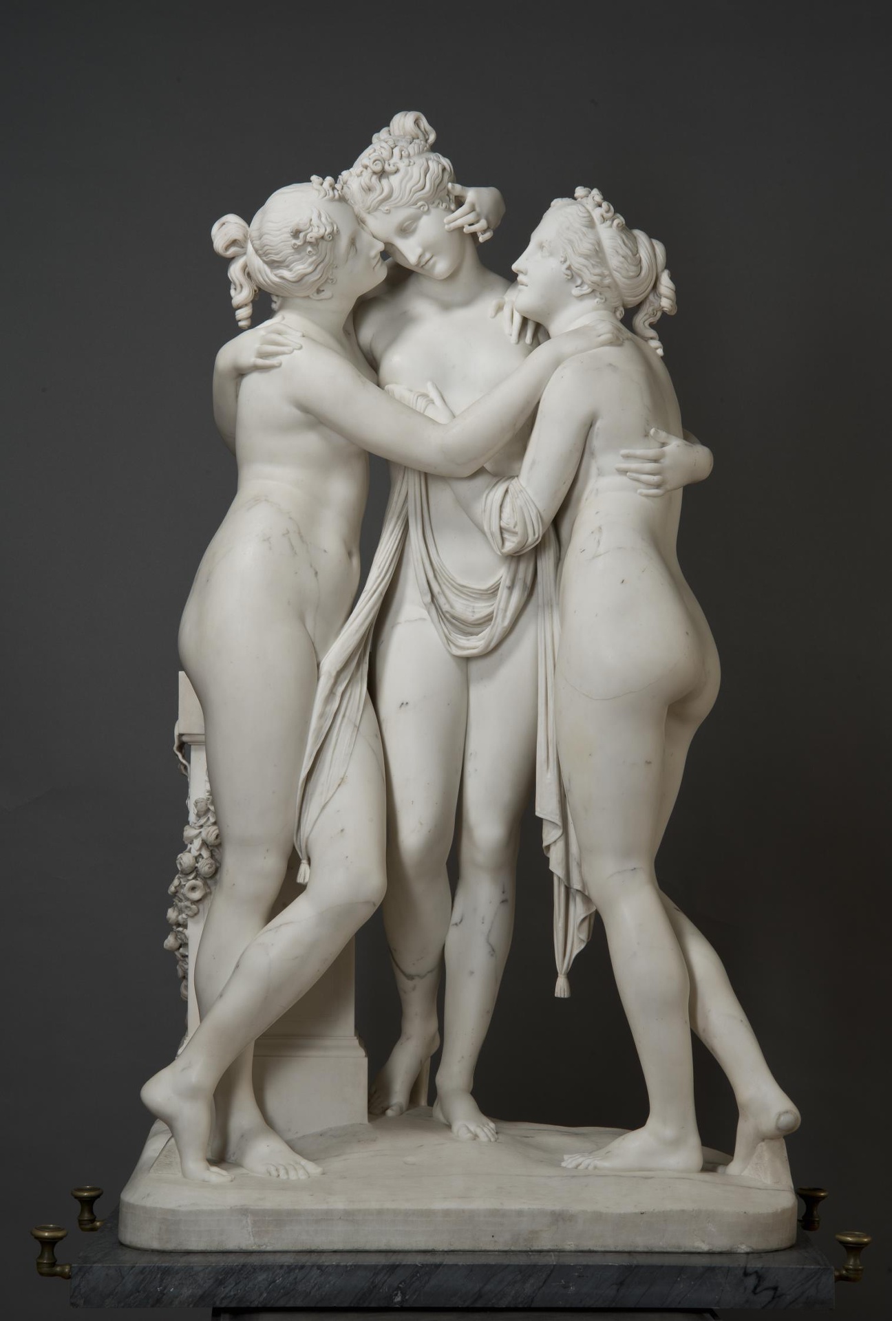 Antonio Canova, The Three Graces, 1813–1816, marble