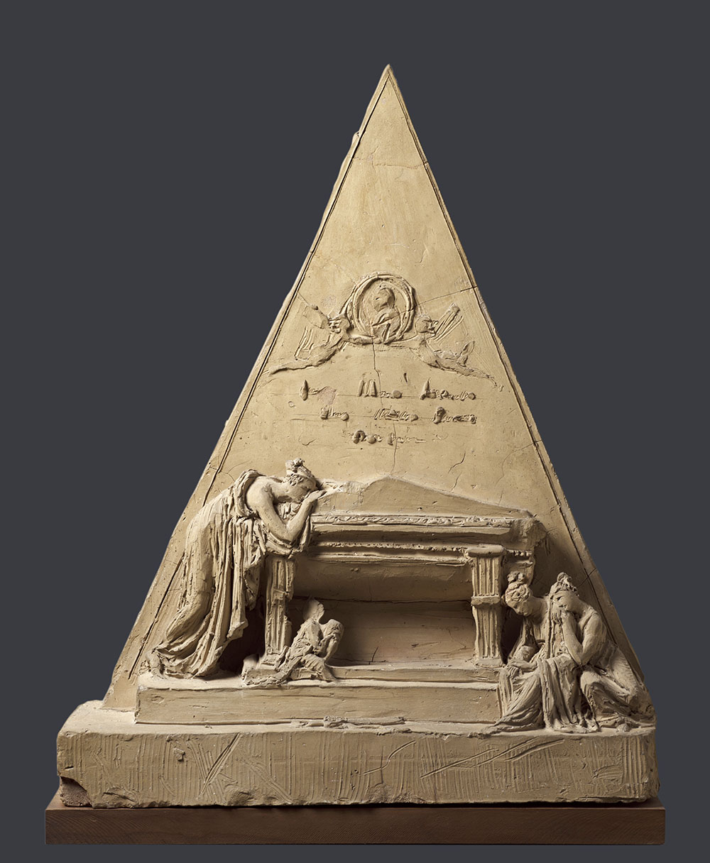 Antonio Canova. Monument to Titian, 17901795, terracotta_5283-018