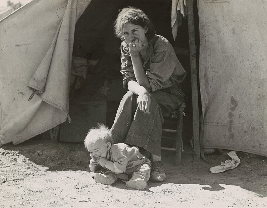 Dorothea Lange_Eighteen-Year-Old Mother from Oklahoma, now a California Migrant, March 1937_5558-013