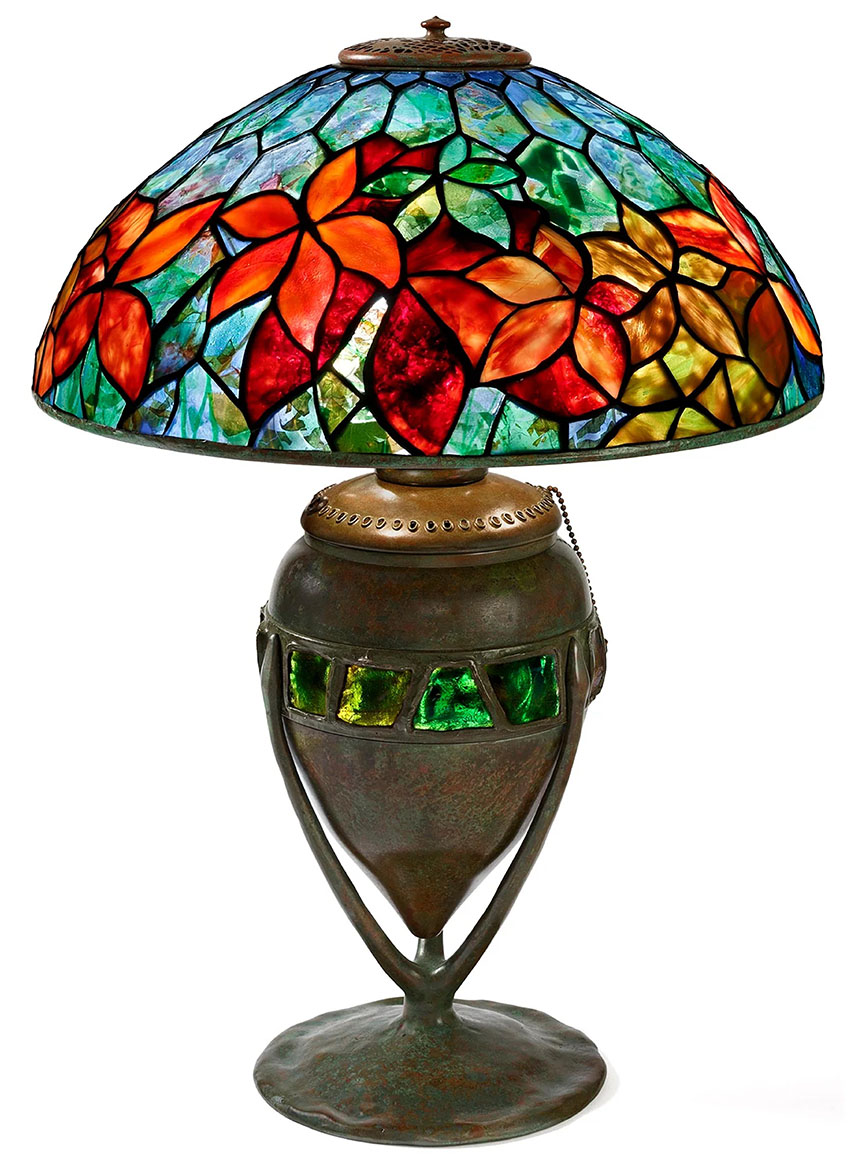 Tiffany Studios New York Woodbine Table Lamp GR 850