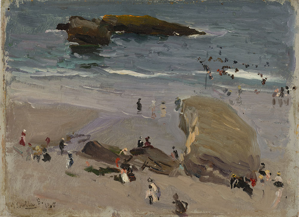 Joaquín Sorolla y Bastida (Spanish, 1863–1923), Beach of Valencia (Playa de Valencia), 1904__BPS 3523