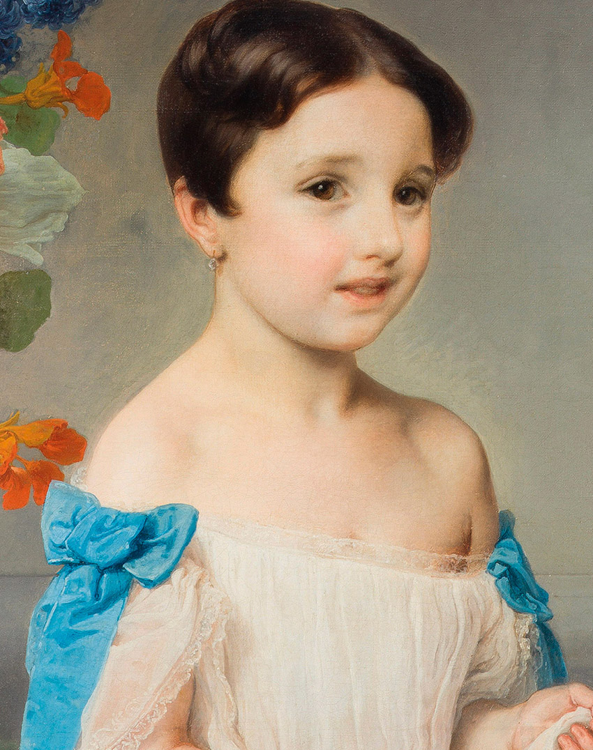 10_Hayez_Ritratto della contessina Antonietta Negroni Prati Morosini bambina RET 4