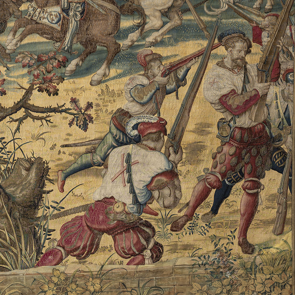 Art and War in the Renaissance The Battle of Pavia Tapestries_Advance detail 1_1000