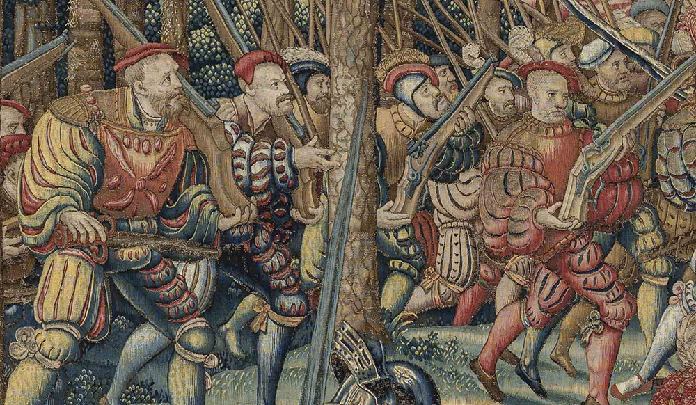 Art and War in the Renaissance The Battle of Pavia Tapestries_Advance detail 4_1000